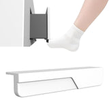 Touchless Opener Under Cabinet Home Cafe Tool Under Cabinet Foot Pull Handle White