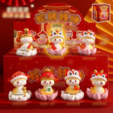 6x Chinese New Year Snake Figurines Gift Random for Bedroom Bookshelf Office