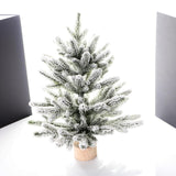 Mini Christmas Tree with Light Tabletop Decoration for Porch Cabinet Balcony 45cm 17.72inch Pink