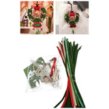 DIY Christmas Tree Ornaments Making Set Wedding Christmas Figurine Ornaments