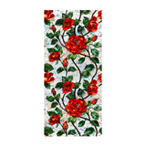 Glass Sticker Decal Privacy Film Office Living Room Cafe Flower Window Cling Red Rose