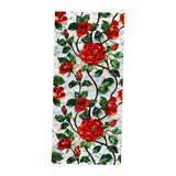 Glass Sticker Decal Privacy Film Office Living Room Cafe Flower Window Cling Red Rose