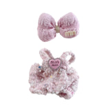 Maxbell Doll Clothesmini Plush Doll Clothes Party with Bowknot for 15 cm 17 cm Dolls Style B