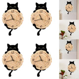 Maxbell Wall Clock Easy to Read Decorative Metal Wall Decor for Farmhouse Office