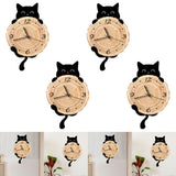 Maxbell Wall Clock Easy to Read Decorative Metal Wall Decor for Farmhouse Office