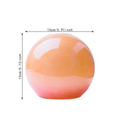 Maxbell Glass Lampshade Replacement Globe Shade for Chandelier Ceiling Light Bedroom