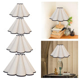 Maxbell Petal Cloth Table Lamp Shade Wall Light Cover for Desk Lamps Home Decoration S