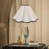 Maxbell Petal Cloth Table Lamp Shade Wall Light Cover for Desk Lamps Home Decoration S