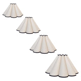 Maxbell Petal Cloth Table Lamp Shade Wall Light Cover for Desk Lamps Home Decoration S