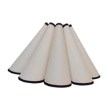Maxbell Petal Cloth Table Lamp Shade Wall Light Cover for Desk Lamps Home Decoration M