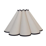 Maxbell Petal Cloth Table Lamp Shade Wall Light Cover for Desk Lamps Home Decoration M
