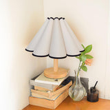 Maxbell Petal Cloth Table Lamp Shade Wall Light Cover for Desk Lamps Home Decoration L