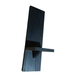 Maxbell Wall Sconce Candle Holder Wooden Wall Candle Sconce for Pathway Porch Office Black