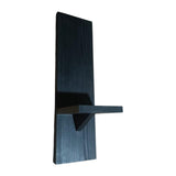 Maxbell Wall Sconce Candle Holder Wooden Wall Candle Sconce for Pathway Porch Office Black