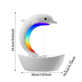 Maxbell Dolphin Humidifier for Home Office Waterless Auto Off Essential Oil Diffuser White