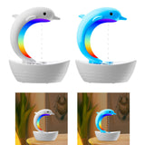 Maxbell Dolphin Humidifier for Home Office Waterless Auto Off Essential Oil Diffuser White
