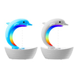 Maxbell Dolphin Humidifier for Home Office Waterless Auto Off Essential Oil Diffuser White