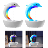 Maxbell Dolphin Humidifier for Home Office Waterless Auto Off Essential Oil Diffuser White