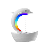 Maxbell Dolphin Humidifier for Home Office Waterless Auto Off Essential Oil Diffuser White