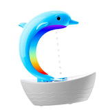 Maxbell Dolphin Humidifier for Home Office Waterless Auto Off Essential Oil Diffuser Blue