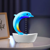 Maxbell Dolphin Humidifier for Home Office Waterless Auto Off Essential Oil Diffuser Blue