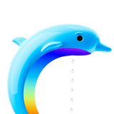 Maxbell Dolphin Humidifier for Home Office Waterless Auto Off Essential Oil Diffuser Blue