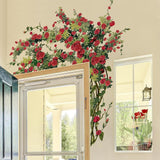 Maxbell 3x Rose Wall Sticker PVC Wallpaper for Offices Kitchen Background Decoration Style A
