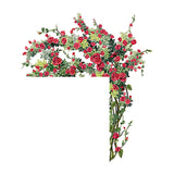 Maxbell 3x Rose Wall Sticker PVC Wallpaper for Offices Kitchen Background Decoration Style A