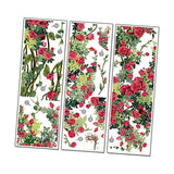 Maxbell 3x Rose Wall Sticker PVC Wallpaper for Offices Kitchen Background Decoration Style A