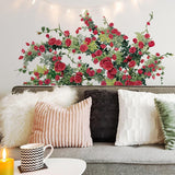Maxbell 3x Rose Wall Sticker PVC Wallpaper for Offices Kitchen Background Decoration Style A