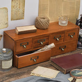 Maxbell Desktop Storage Cabinet 6 Drawer Easy to Sort Wooden for Dresser Home Office