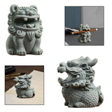 Maxbell Tea Pet Sculpture Decoration Compact Office Tea Table Collection Lion Statue Big