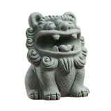 Maxbell Tea Pet Sculpture Decoration Compact Office Tea Table Collection Lion Statue Big