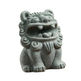 Maxbell Tea Pet Sculpture Decoration Compact Office Tea Table Collection Lion Statue Big