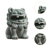 Maxbell Tea Pet Sculpture Decoration Compact Office Tea Table Collection Lion Statue Big
