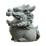 Maxbell Tea Pet Sculpture Decoration Compact Office Tea Table Collection Lion Statue Small