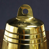 Maxbell DIY Brass Bell Hanging Ornament Sturdy for Wind Chimes Lightweight Handcraft 1.5inch