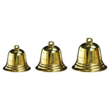 Maxbell DIY Brass Bell Hanging Ornament Sturdy for Wind Chimes Lightweight Handcraft 1.5inch
