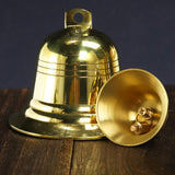 Maxbell DIY Brass Bell Hanging Ornament Sturdy for Wind Chimes Lightweight Handcraft 1.5inch