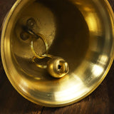 Maxbell DIY Brass Bell Hanging Ornament Sturdy for Wind Chimes Lightweight Handcraft 2inch