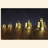 Maxbell DIY Copper Bell Hanging Ornament Heavy Duty Lightweight Feng Shui Decoration 5inch