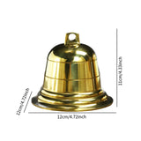 Maxbell DIY Copper Bell Hanging Ornament Heavy Duty Lightweight Feng Shui Decoration 5inch