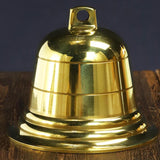 Maxbell DIY Copper Bell Hanging Ornament Heavy Duty Lightweight Feng Shui Decoration 5inch