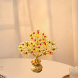 Maxbell Feng Shui Money Tree DIY Handmade Kit Artwork for Tabletop Living Room Shelf Height 16.8cm Style A