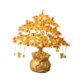 Maxbell Feng Shui Money Tree DIY Handmade Kit Artwork for Tabletop Living Room Shelf 25cmx29cm Style B