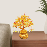 Maxbell Feng Shui Money Tree DIY Handmade Kit Artwork for Tabletop Living Room Shelf 25cmx29cm Style C