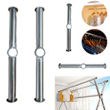 Maxbell Extension Bracket for Clothing Garment Rack for Retail Hanging Rack for Home Bright Color
