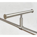 Maxbell Clothes Drying Rack Extend Bracket Convenient Accessories for Clothing Store Silver