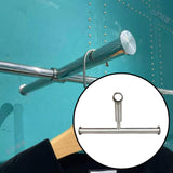 Maxbell Clothes Drying Rack Extend Bracket Convenient Accessories for Clothing Store Silver