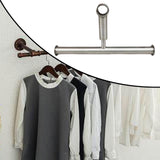 Maxbell Clothes Drying Rack Extend Bracket Convenient Accessories for Clothing Store Silver